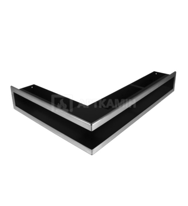 Вентиляционная решетка Hitze Slim Inox 9х60x40 левая