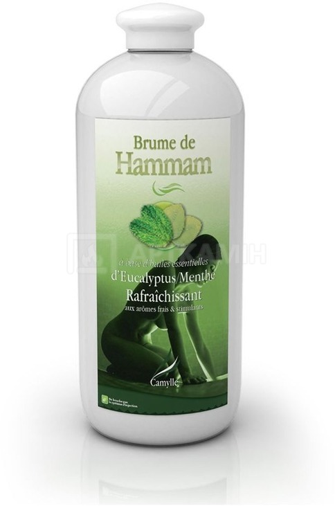 Ароматизатор для хамаму Camylle Brume de Hammam Евкаліпт/М'ята 1 л
