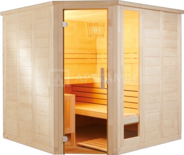 Сауна Sentiotec Komfort Corner 206x206x204 см (1-030-274)