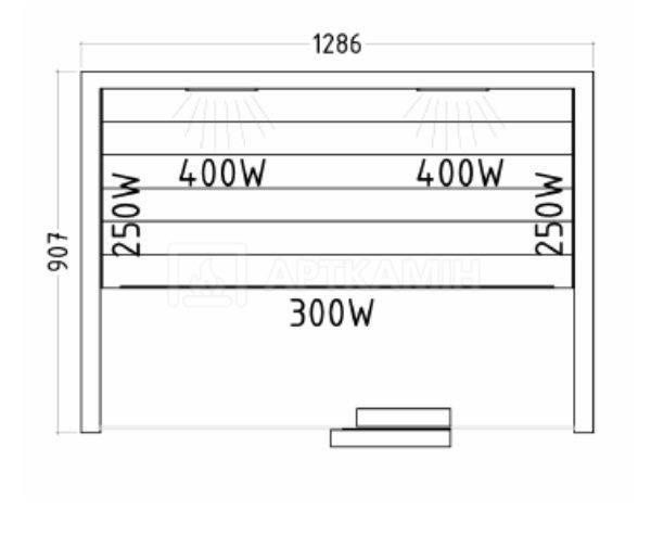 Інфрачервона кабіна Sentiotec Venus Vital 129x91x190 см (1-045-385). Фото 3