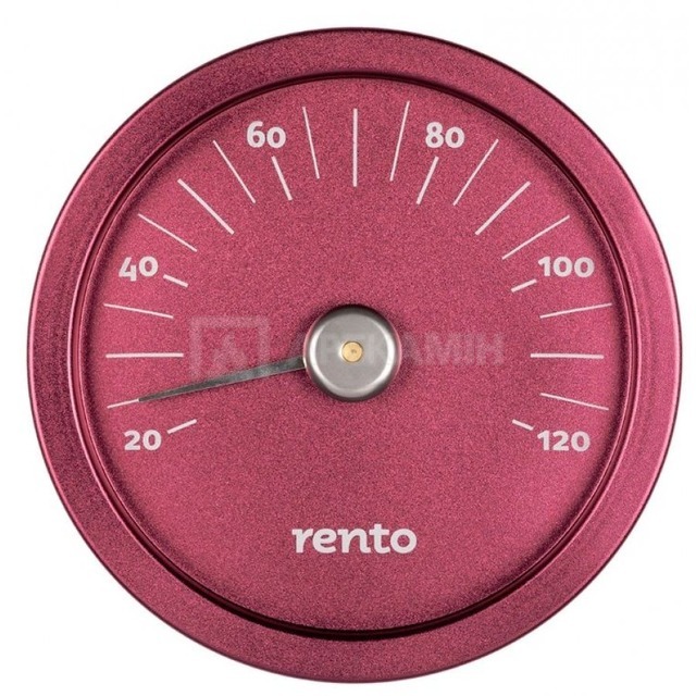 Термометр Rento із алюмінію (брусниця)