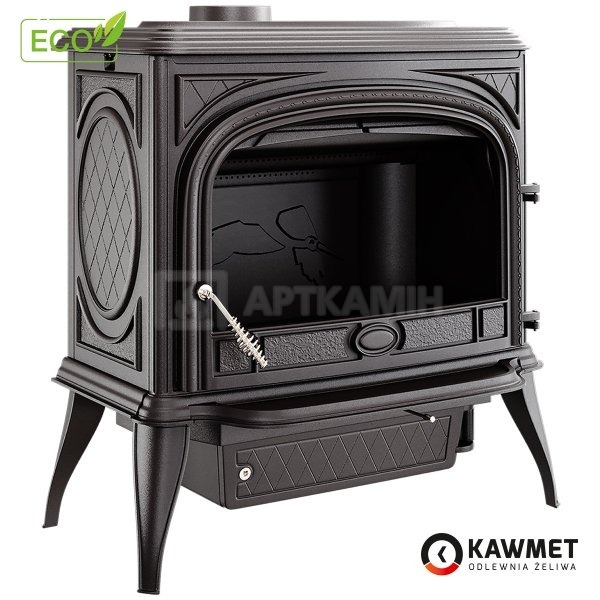 Піч опалювальна Kawmet Premium Nika S5 ECO 11,3 кВт. Фото 3