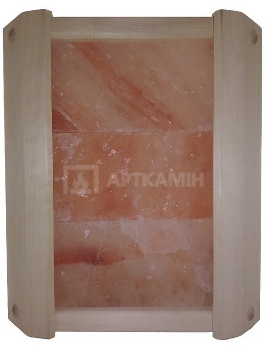 Ограждение угловое GREUS с гималайской солью (3 плитки)