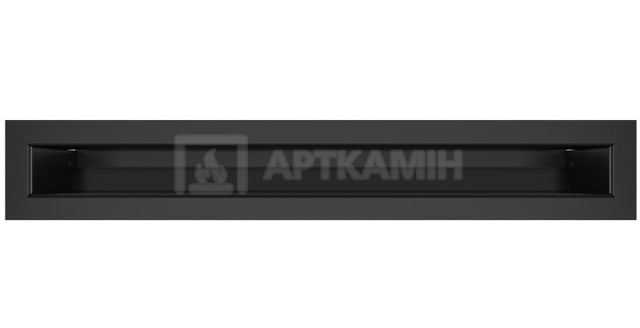 Решітка для каміну Saven Loft 6x40 чорна