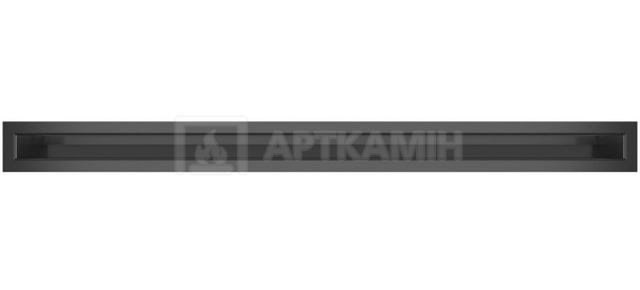 Решітка для каміну Saven Loft 6x80 графіт