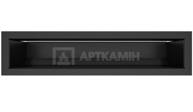 Решітка для каміну Saven Loft 9x40 чорна