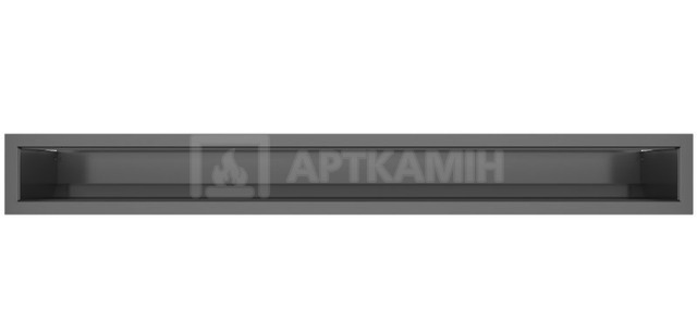 Решітка для каміну Saven Loft 9x80 графіт
