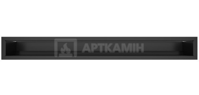 Решетка для камина Saven Loft 9x80 черная