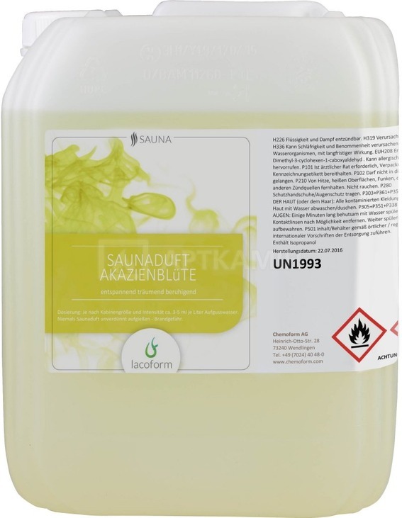 Ароматизатор для сауни Lacoform Цвіт акації 10 л (21353)