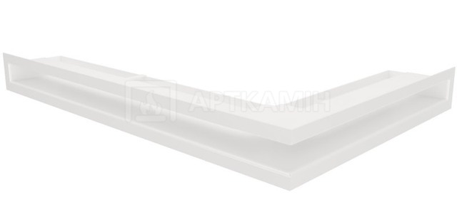 Решетка для камина Saven Loft Angle NL 6x40x60 белая