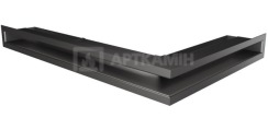 Решітка для каміну Saven Loft Angle NL 6x40x60 графіт