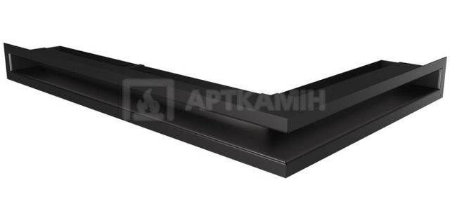 Решетка для камина Saven Loft Angle NL 6x40x60 черная