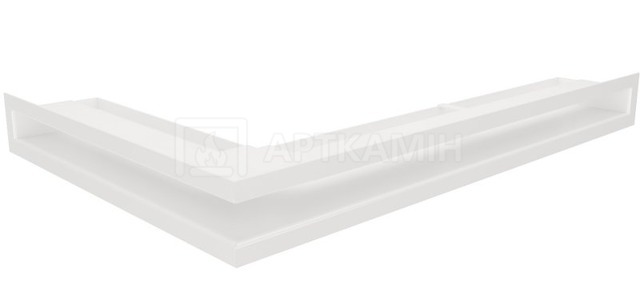 Решетка для камина Saven Loft Angle NP 6x60x40 белая