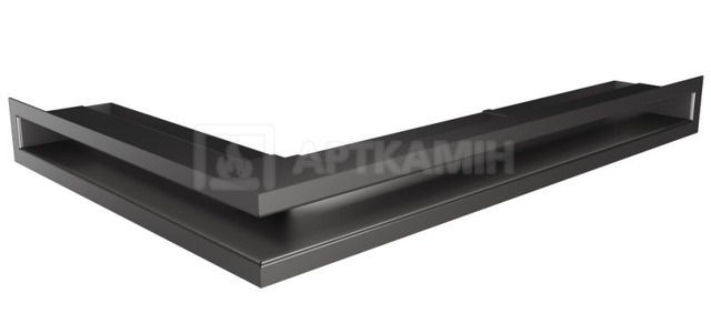 Решетка для камина Saven Loft Angle NP 6x60x40 графит