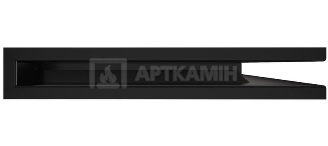 Решітка для каміну Saven Loft Angle NP 6x60x40 чорна. Фото 2