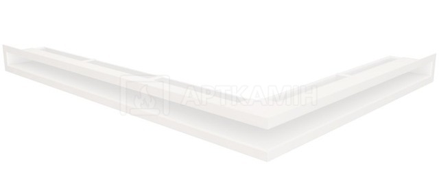 Решетка для камина Saven Loft Angle NL 6x60x80 белая