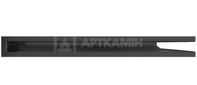 Решетка для камина Saven Loft Angle NP 6x80x60 графит. Фото 2