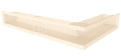 Решетка для камина Saven Loft Angle NL 9x40x60 кремовая