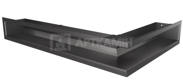 Решітка для каміну Saven Loft Angle NL 9x40x60 графіт