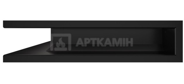 Решетка для камина Saven Loft Angle NL 9x40x60 черная. Фото 2