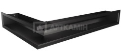 Решітка для каміну Saven Loft Angle NP 9x60x40 чорна