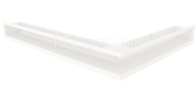 Решітка для каміну Saven Loft Angle NL 9x60x80 біла