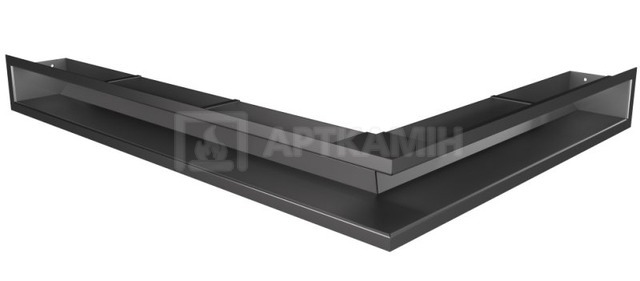 Решітка для каміну Saven Loft Angle NL 9x60x80 графіт