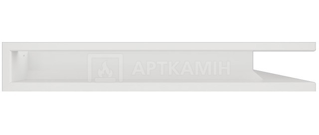 Решітка для каміну Saven Loft Angle NP 9x80x60 біла. Фото 2