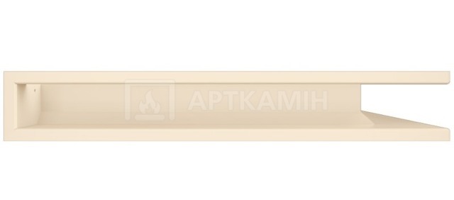 Решітка для каміну Saven Loft Angle NP 9x80x60 кремова. Фото 2