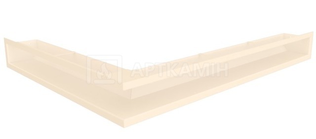 Решітка для каміну Saven Loft Angle NP 9x80x60 кремова