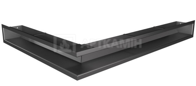 Решітка для каміну Saven Loft Angle NP 9x80x60 графіт