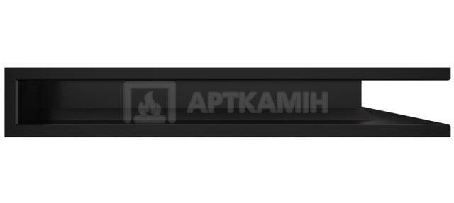 Решітка для каміну Saven Loft Angle NP 9x80x60 чорна. Фото 2
