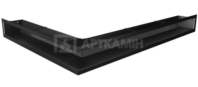 Решітка для каміну Saven Loft Angle NP 9x80x60 чорна