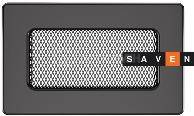 Решітка для каміну Saven Classic 11x17 графіт