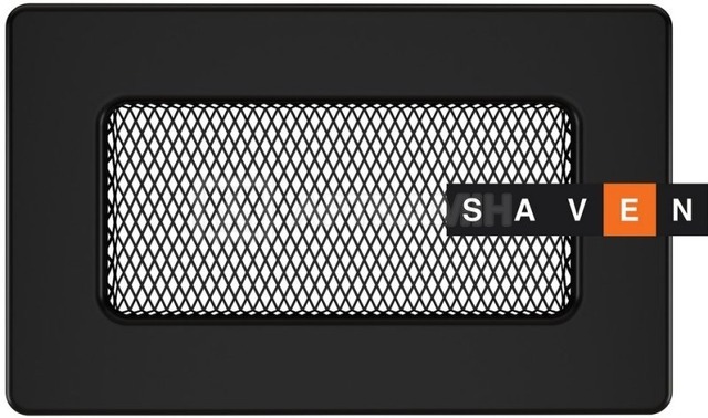 Решітка для каміну Saven Classic 11x17 чорна