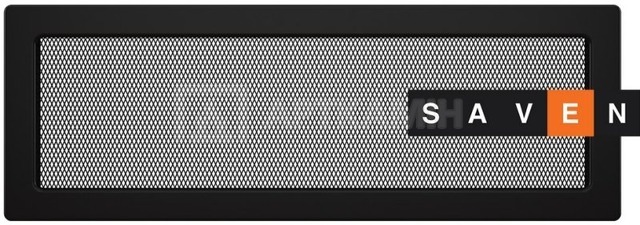 Решетка для камина Saven Classic 17x49 черная