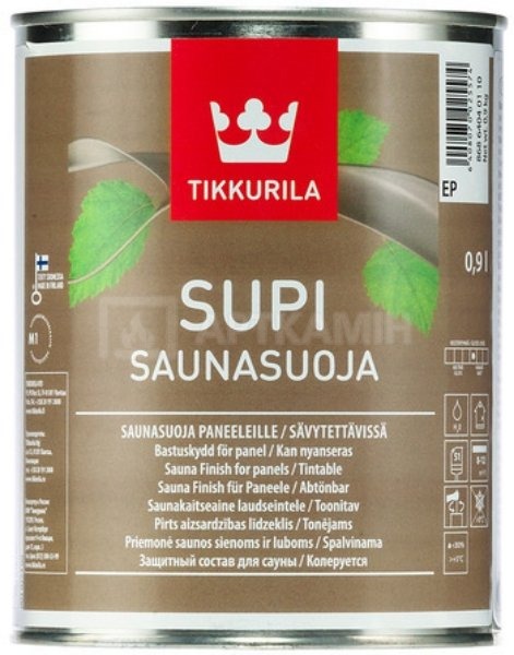 Пропитка Tikkurila Supi Saunaoja для стін 0,9 л