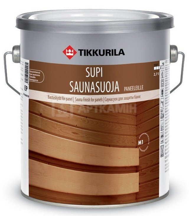Пропитка Tikkurila Supi Saunaoja для стін 2,7 л