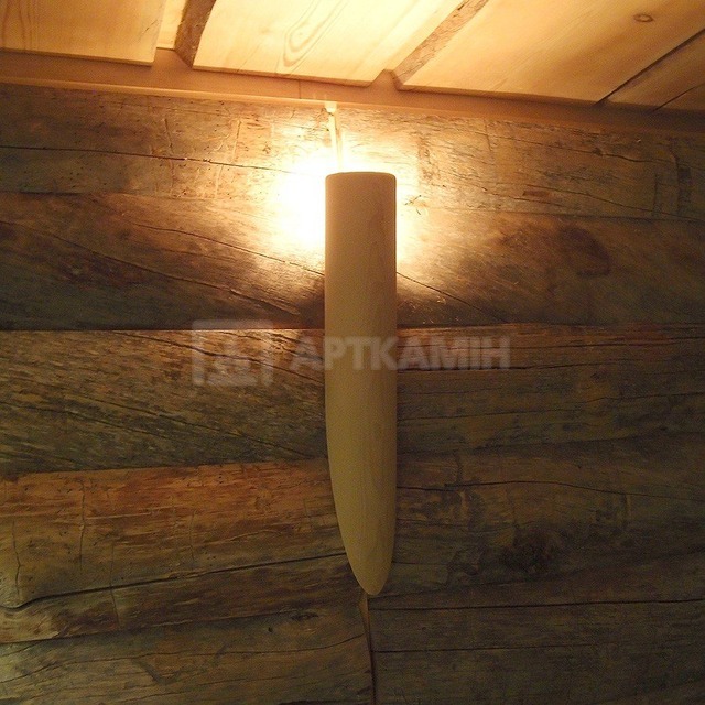 Світильник для сауни Licht-2000 Torcia настінний береза. Фото 2