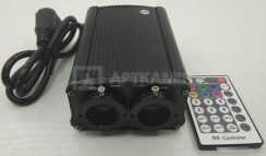Проектор GREUS LED 45W White з ефектом мерехтіння з пультом управління