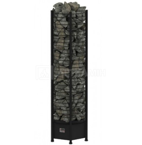 Електрокам'янка Sawo Tower Round TH6-90NS Black