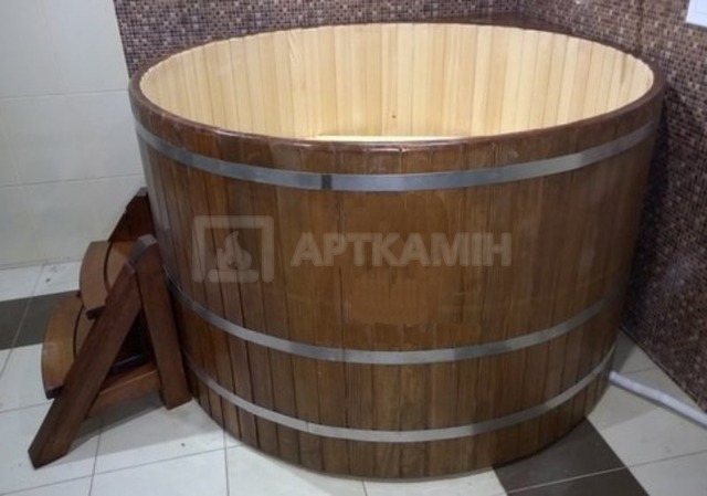 Купіль Bondarnya термо дуб Ø1500х1100 мм (кругла)