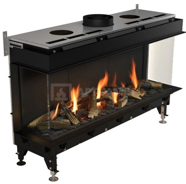Газовий камін Planika Valentino Three-sided 1300 мм