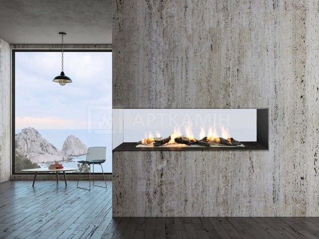 Газовий камін Planika Sinatra 1200 Room Divider. Фото 2