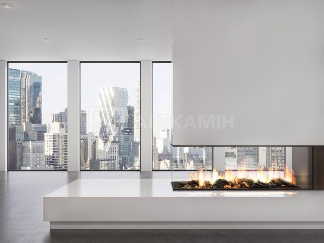 Газовий камін Planika Sinatra 1200 Room Divider. Фото 3