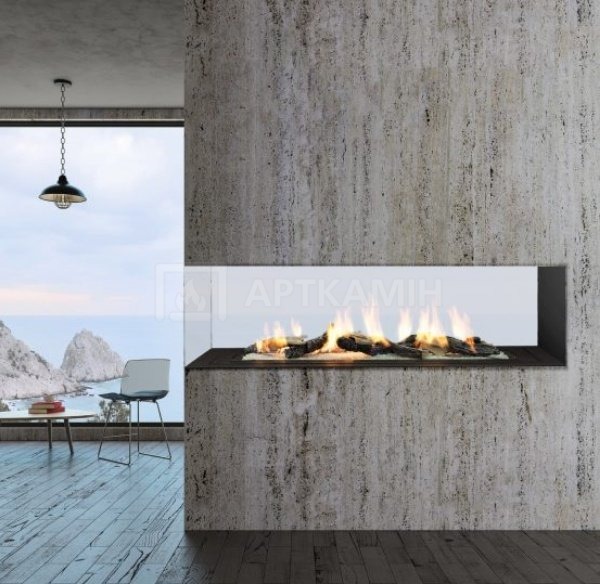 Газовий камін Planika Sinatra 2400 Room Divider. Фото 2