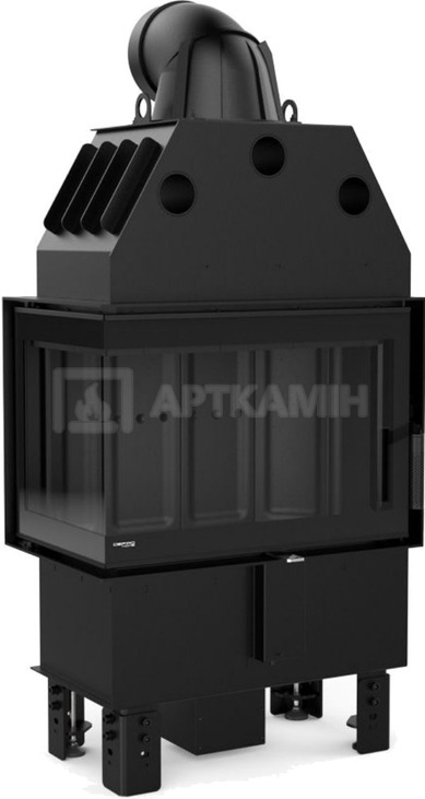 Камінна топка Defro Home Intra SM BL MINI 10 кВт (чорна футеровка)