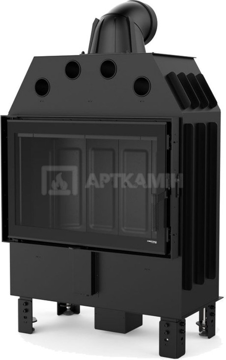 Каминная топка Defro Home Intra M 13 кВт (черная футеровка)