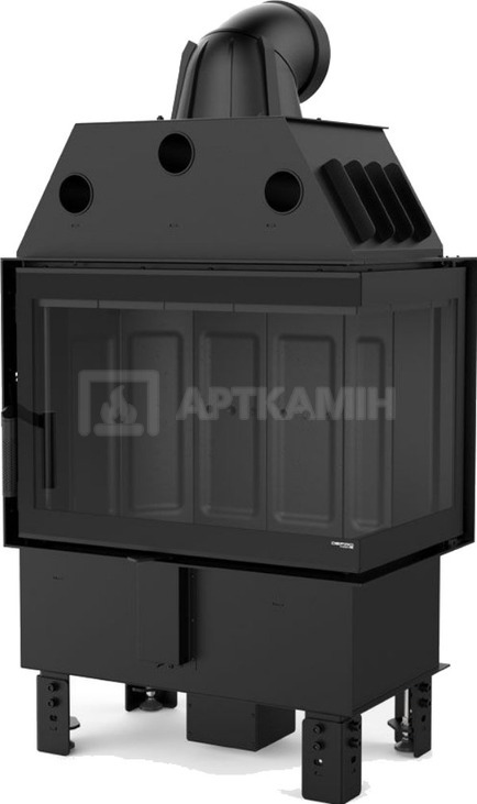 Каминная топка Defro Home Intra S BP 10 кВт (черная футеровка)