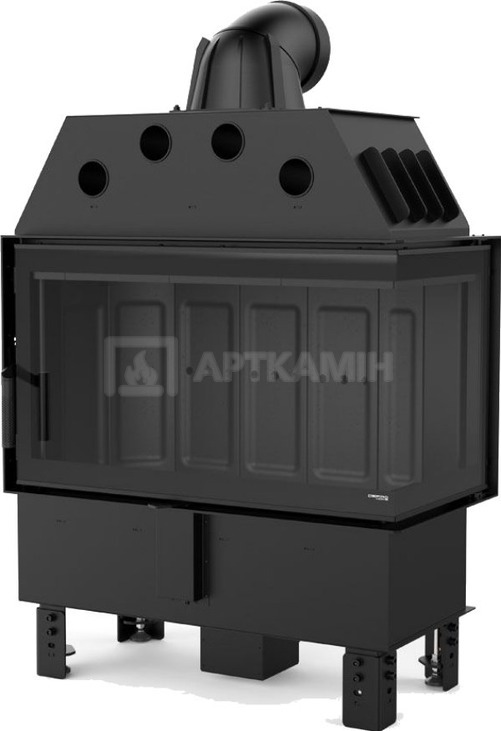 Каминная топка Defro Home Intra M BP 13 кВт (черная футеровка)